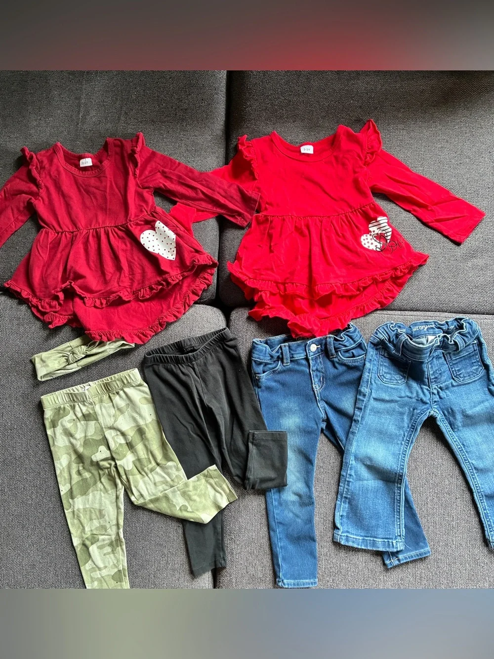 Girl Toddler 2T Fall Winter Bundle - 8 piece lot